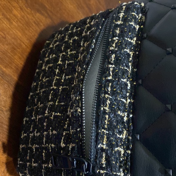 New with tags Badgley Mischka Big Diamond Quilted Nylon - Picture 5 of 9